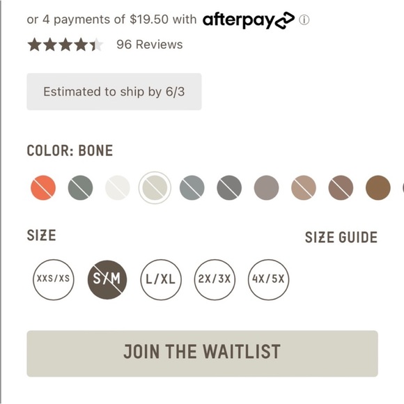 SKIMS ESSENTIAL BODYSUIT IN ‘BONE’ 🦴🤍 - Picture 3 of 9